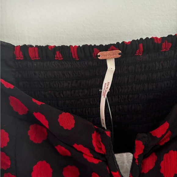FREE PEOPLE | BNWT Parker top in red | size medium - Picture 6 of 8